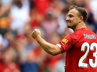 Xherdan Shaqiri back in traini...